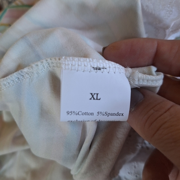 Makena Lane Girls Striped Short Sleeve Maxi Dress Size XL 8/10 - Picture 7 of 8